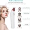Blackhead Vacuum - Face Blackhead Extractor Blackhead Suction Device Facial Blackhead Cleaner USB Rechargeable Blackhead Remover with Microcrystalline