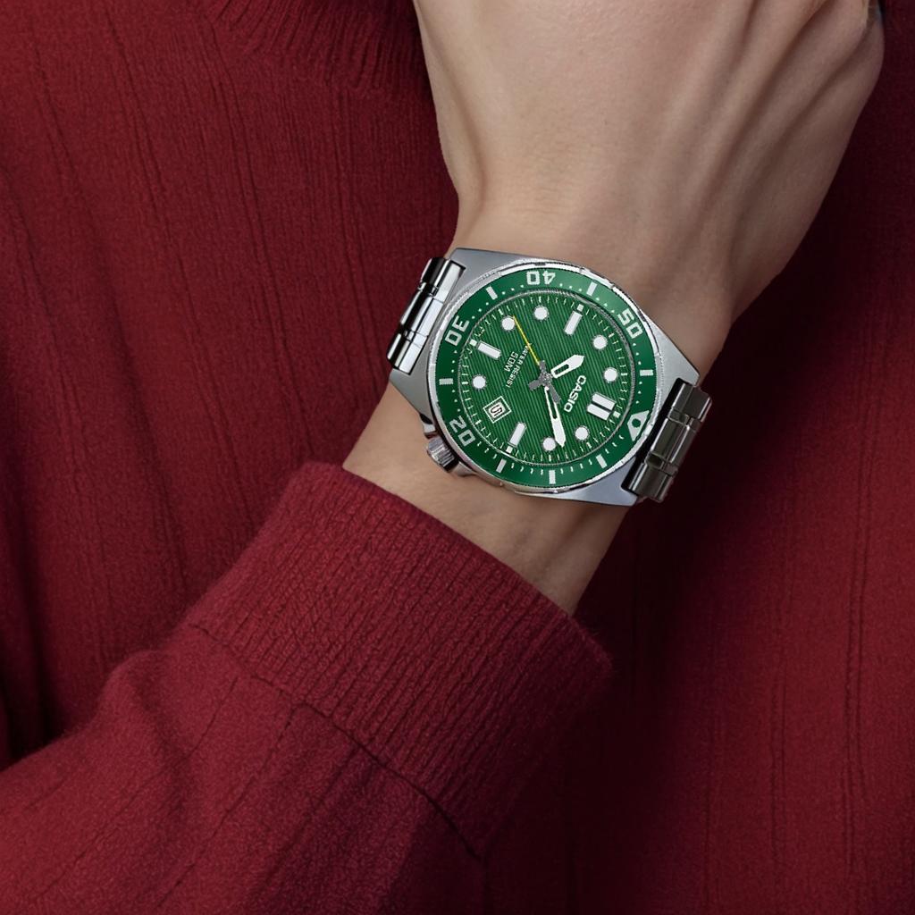 Casio Men Standard Series Green Watch MTD-135D-3AV MTD-135D-3AV