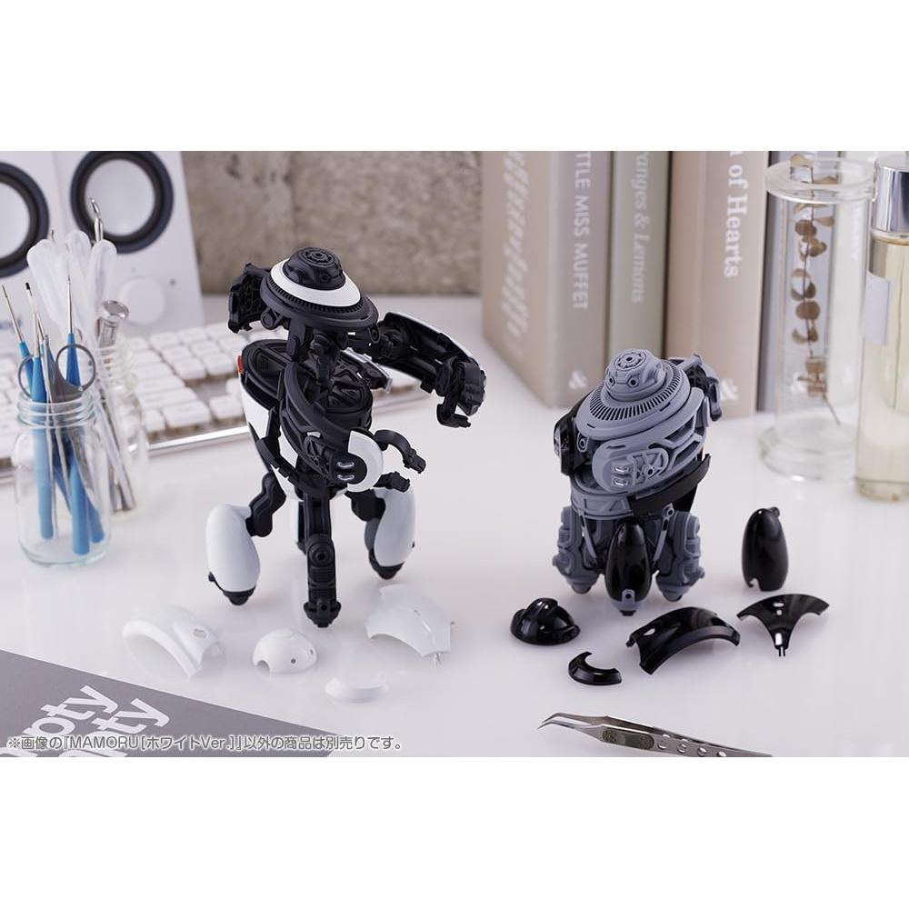 Kotobukiya MARUTTOYS MAMORU [Versiune albă] Înălțime aprox.. Model din plastic la scara 112 de 140 mm