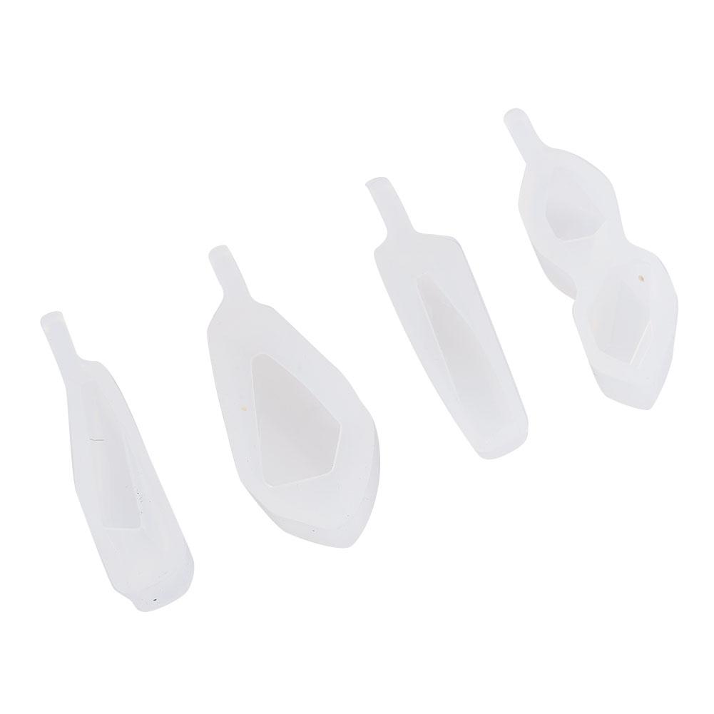 2 Sets Silicone Gel Resin Casting Molds DIY Craft Jewelry Pendant Making Mold