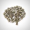 Nazareth Store Metal Bead Combat Rosary Necklace