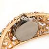Dameblomst sommerfuglkjole Klokke Rundskive Rhinestone Armbånd Armbåndsur