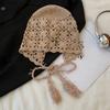 Spring And Summer New Products, Hand-Crocheted Hollow Flower Headgear, Women'S Ethnic Style Fringed Knitted Pullover Hat