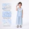 Little Inman Girls' Plaid Sleeveless Top & Pants Set