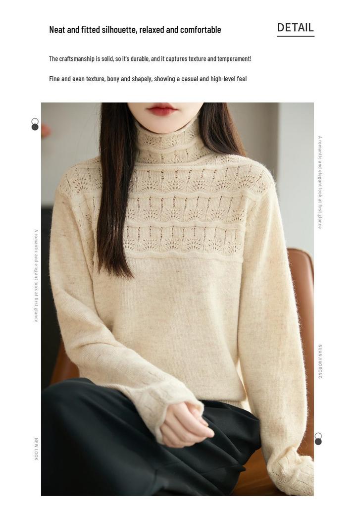 Women's Raccoon Fur Crochet Knit Cardigan - Autumn/Winter Loose Sweater with Heavy Craftsmanship Design.