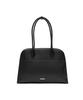 Wide Design Tote Bag FB38015 BLACK [RANDA] (A4 Compatible)