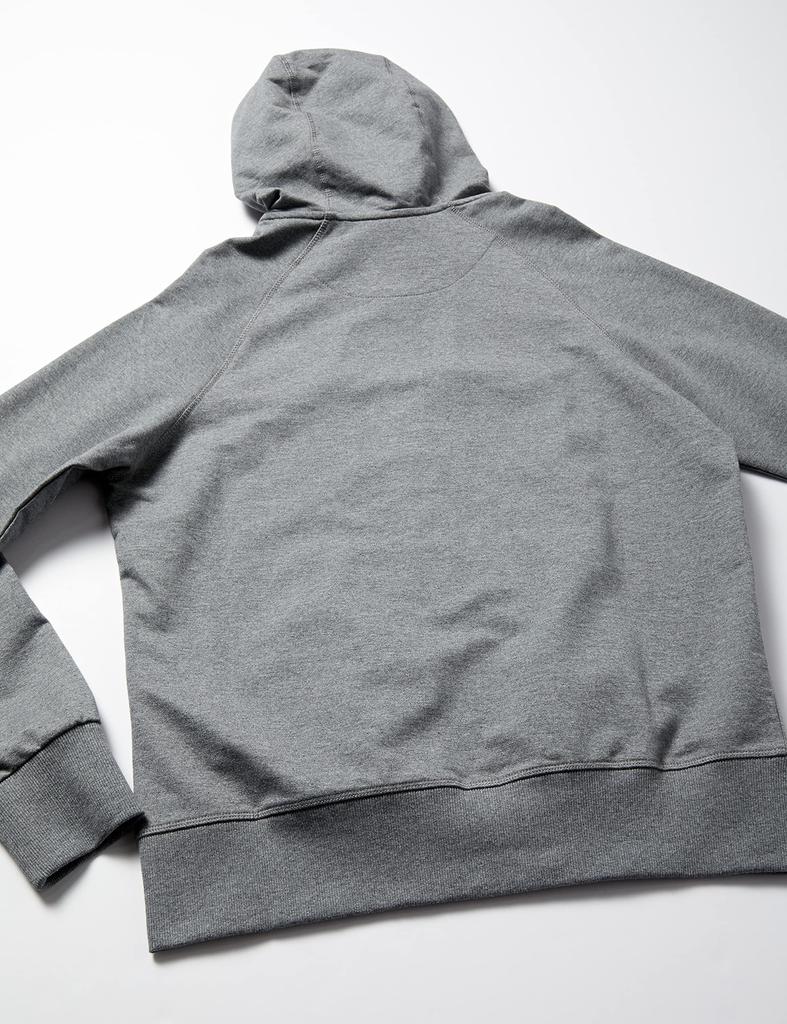 LOTTO L57080 SMART SWEAT FZ Hoodie, Sweatshirt, Loungewear, Men's Top, 210621 Q17-GRYPHON GRAY, Size XS (Japan XS) [Parallel Import]