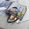 Mesh Makeup Toiletry Storage Bags Handbags Portable Travel Beach Washing Shower Tools Organizer Tote Cosmetic Organizer Pouch