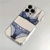 Girl Lace underwear-Style Phone Case For iPhone 17 Pro Max 16 Pro 15 Plus 14 13 Mini 12 11 16E 17 Air Case