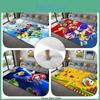 Super Mario Cartoon 3d Carpet For Living Room And Bedroom