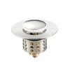 Universal Brass Pop-Up Drain Hair Catcher Bath Stopper Sink Strainer Plug-Bounce Core Basin Kitchen Bath Accessory