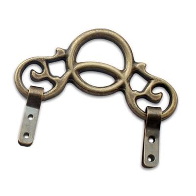 Gancho Decorativo de Latón Macizo Estilo Antiguo Para Espejos Obras de Arte Herramienta de Montaje Universal Liberación Solución de Almacenamiento para Hogares
