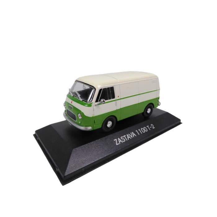 Véhicule miniature - FIAT - ZASTAVA 1100 T2 VAN - Couleur verte - 1:43 - Pour adultes à partir de 14 ans