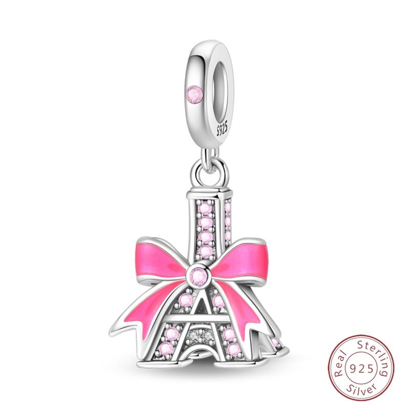 Sweety Copper Cake Poodle Crown Flowers Lover Luminous Charms Beads Fit 3Mm Bracelets Diy Fine Jewelry Making