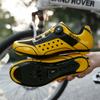 Cycling shoes New bicycle shoes Men's and women's mountain bike lock shoes Hard sole pull road bike lock pedal lock shoes
