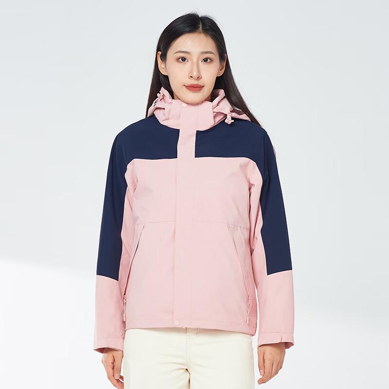 Teluoman Unisex 3-in-1 Waterproof Outdoor Jacket