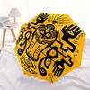 1pc Eyes Hands Auto Open/close, All-Season Portable Folding Umbrella for Women & Men, Travel, Everyday, Formal Events - Compact Luxury Parasol, Outdoo