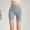 High-Waisted Yoga Shorts Women Breathable Compression 3/4 Leggings Running Gym Cycling Fitness