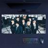 SKZ Poster Mouse Pad, Large Gaming Desk Mat, Non-slip XXL Mousepad for Laptop & Tablet, Mini PC Playmat with Stitched Edges