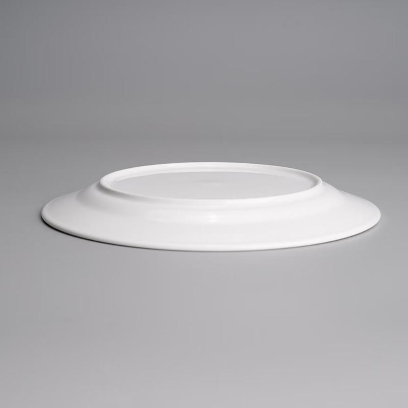 16-inch Round Ceramic Flat Dinner Plate