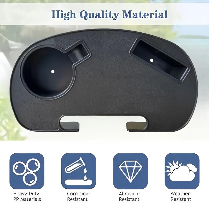 Verstellbarer Nullschwerkraftstuhl-Tisch mit Getränkehalter, langlebiger Kunststoff, perfekt für Camping und Heim-Möbel