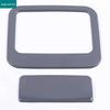 Compatible with 2021 Toyota Sienna SIENN: Black Titanium Brushed Interior Modification Glass Lifter & Rear Reading Light.