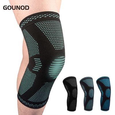 Skdk 1Pc Gym Knee Pad Sports Safety Workout Kneepad Elastic Knee Brace Support Features Gear Patella Running Basketball Volleyball Tennis