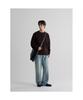 8SECONDS Casual Fisherman Round Knit Brown