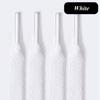 NEW Polyester Replacement Shoelaces Flat Shoe Laces Solid Color for Sneakers Canvas Shoes Casual Shoes