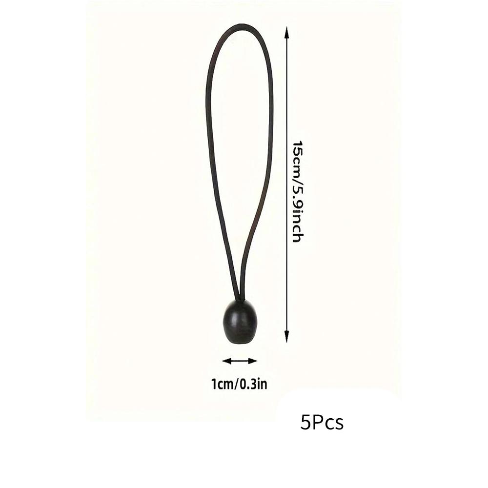5/10/50/100Pcs Outdoor Elastic Ball Rope Ball Bungee for Camping Tent Cargo Heavy Duty Tarp