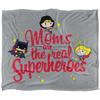 Moms Are The Real Superheroes Mothers Day Blanket