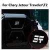 For Jetour T2 Spare Tire Emblem Car Logo Sticker Badge For Jetour Traveler Front Hood Decoration Body Sticker Exterior Decal