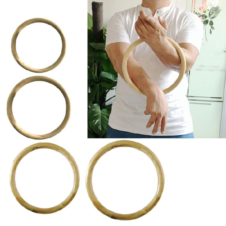 Anelli Tradizionali Cinesi Wing Chun Anelli in Legno per Allenamento Wing Chun per Allenamento Arti Marziali Rafforzamento Mani