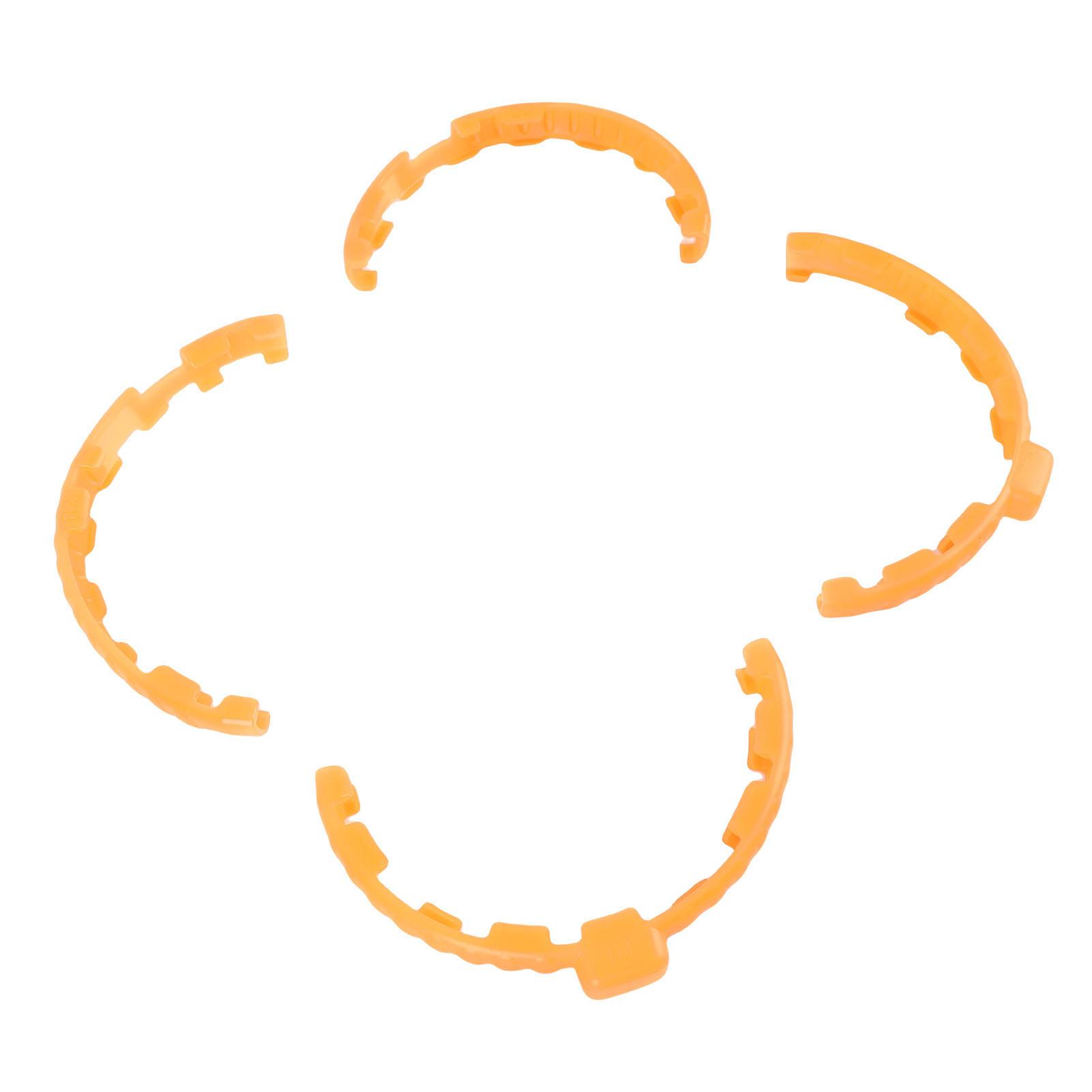 

Захисні бампери пропелерів для дрона-фліпа, матеріал ТПУ, захисні протиударні чохли, флуоресцентні помаранчевий