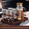 Naijiang Chinese Retro Glass Tea Set