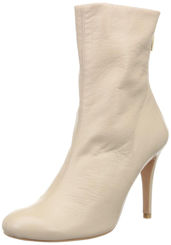 Twelve Fashion Round Toe Soft Short Beige [Seven Thirty] Boots, Boots,