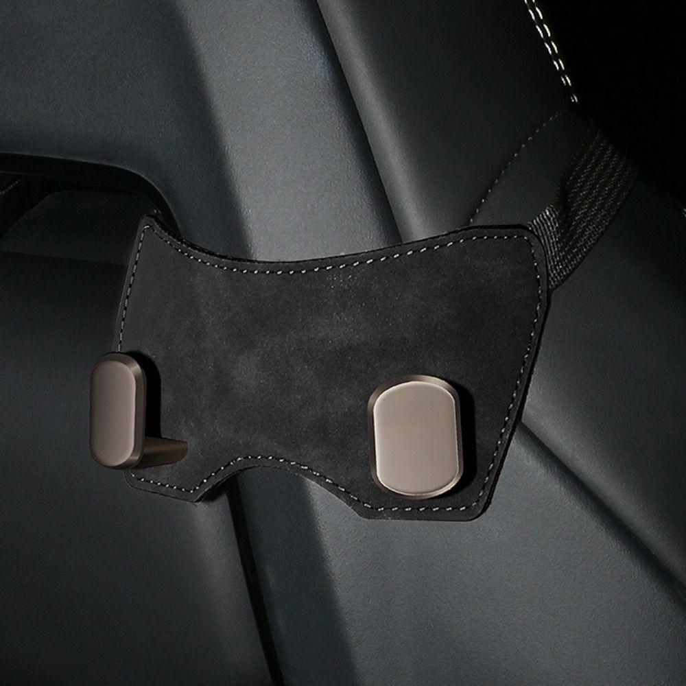Double Hook Car Headrest Hook High Load-Bearing Automotive Seat Back Organizers Automotive Seat