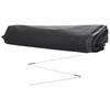 Garden Parasol Cover, Waterproof Outdoor Cantilever Banana Umbrella Protector, 300D Oxford Fabric, 240 X 48/70 Cm for 3 M Cantilever Parasol, Black