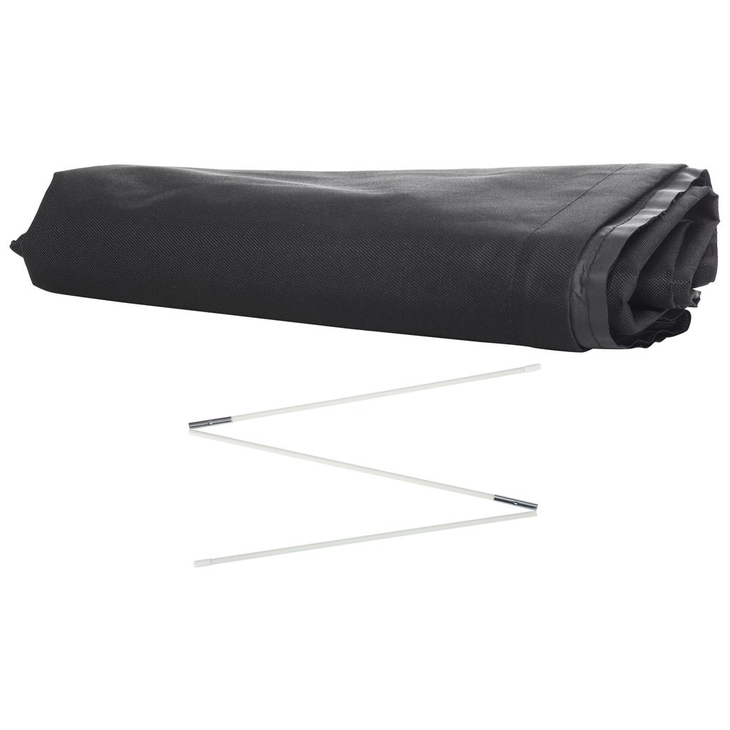 Garden Parasol Cover, Waterproof Outdoor Cantilever Banana Umbrella Protector, 300D Oxford Fabric, 240 X 48/70 Cm for 3 M Cantilever Parasol, Black