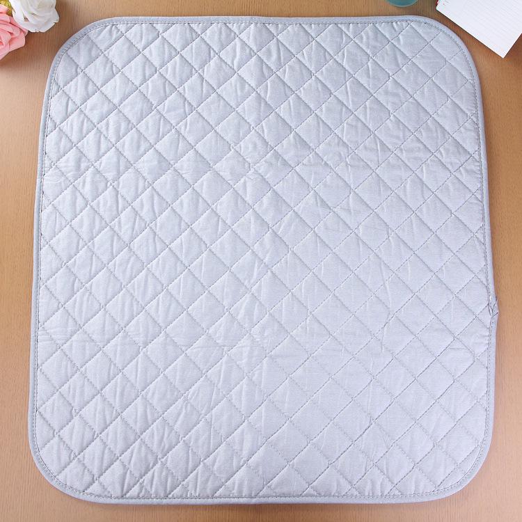 Portable All-Cotton Foldable Ironing Pad with Silver Coating: A Convenient Ironing Board Alternative