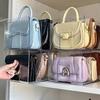 1PCS  Transparent Acrylic Storage Shelf, 4 Compartment Bag Organizer Divider, Home Storage and Organization Supplies