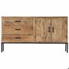 Maison Exclusive - Buffet 140x35x75 cm Bois de manguier massif
