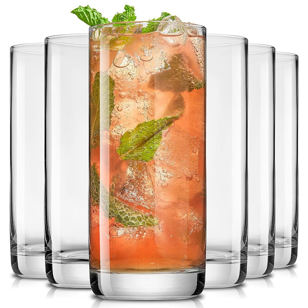Lead-Free Crystal Drinking Glasses Mixed Drink Cocktail Glass Set, Water Glasses, Mojito Glass Cups,Bar Glassware, Mixed Drink