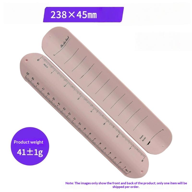 New New 1Pcs Waterproof Erasable With Scale Silicone  Wristband Reusable Writeable To-do List Wrist Strap For Forgetful Elderly