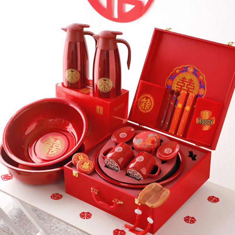 Traditional Chinese Wedding Dowry Gift Set