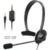 Phone Headset with Noise Canceling Mic & Mute Switch for Customer Service Office