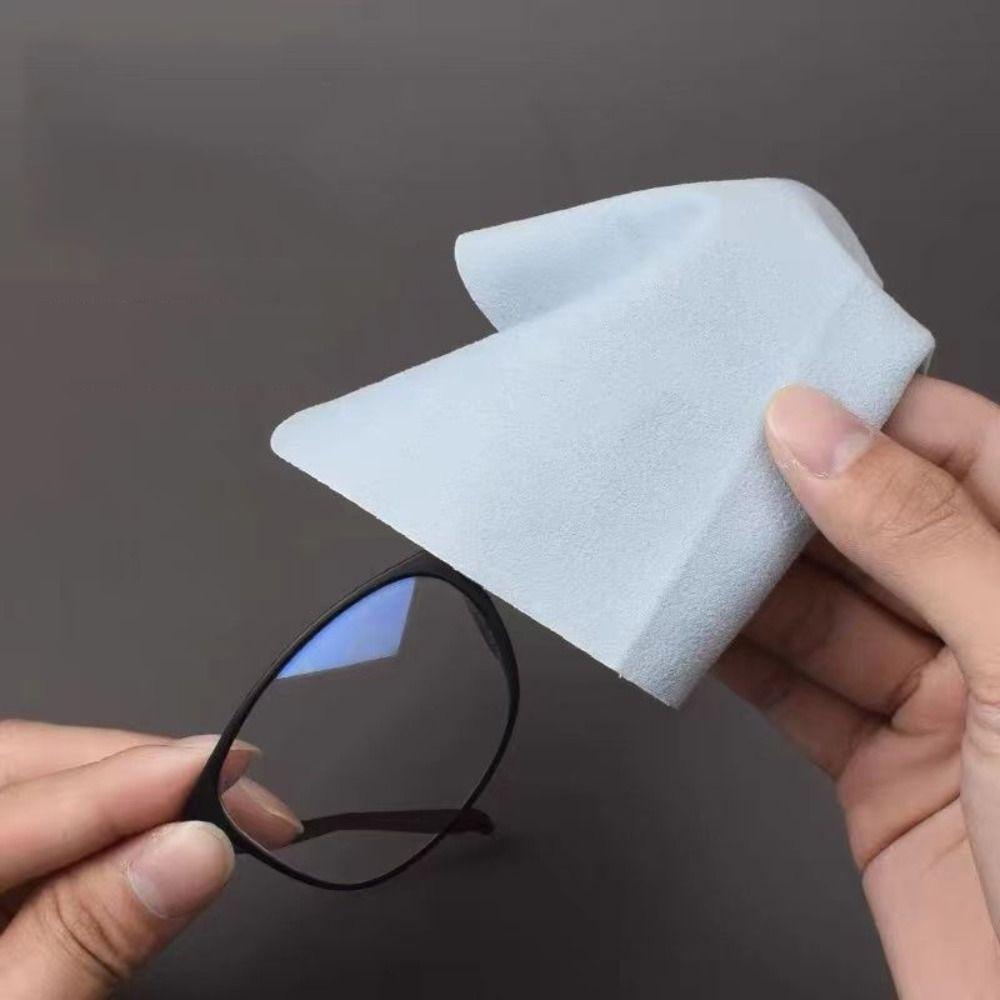 Suede Glasses Cloth Solid Color Phone Glasses Cleaner Soft Microfiber Cleaning Cloth  Camera