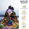 Minecraft Personalized Name Blanket Multipurpose Customizable Blanket Ultrasoft For Home Decor Office Sofa Couch For All Occasions