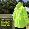 6XL Grote Maat Waterdicht Regenpak voor Volwassenen voor de Zomer Unisex Motorfiets Regenjas Lichtgewicht Ademend Buiten Regen Kleding