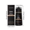 Jaysuing Men Black Instant Shampoo Natural Shine Nourishing Hair Color Shampoo No Mess Home Use 200ML